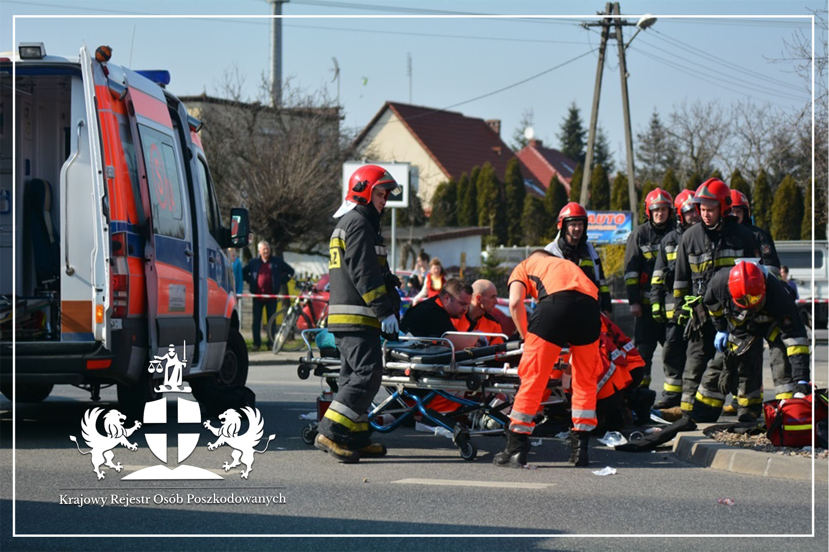 Obrażenia ciała w wypadku drogowym